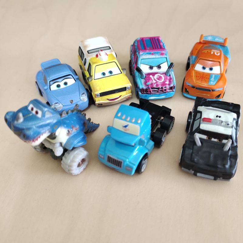 Mattel Disney Pixar Cars Mini Racers T Rex Dinosaur Loose | Shopee ...