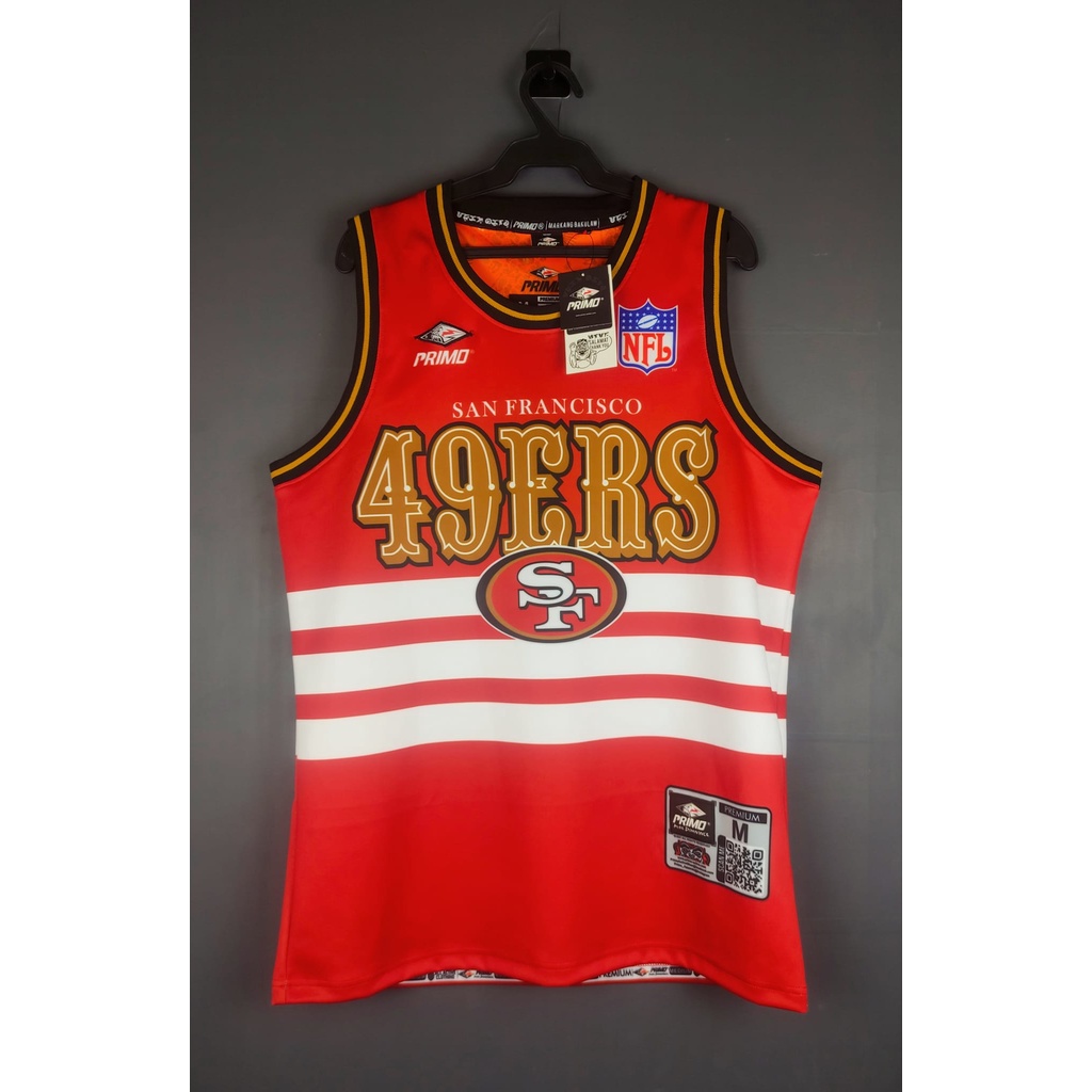 49ers best sale basketball jersey