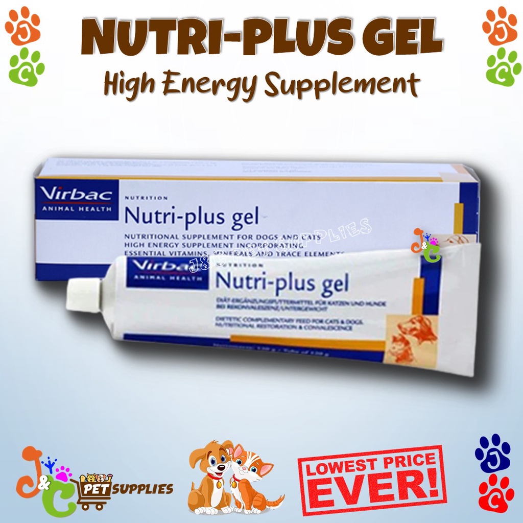 ORIGINAL ORIGINAL Nutri plus Gel by Virbac Animal Health Pet