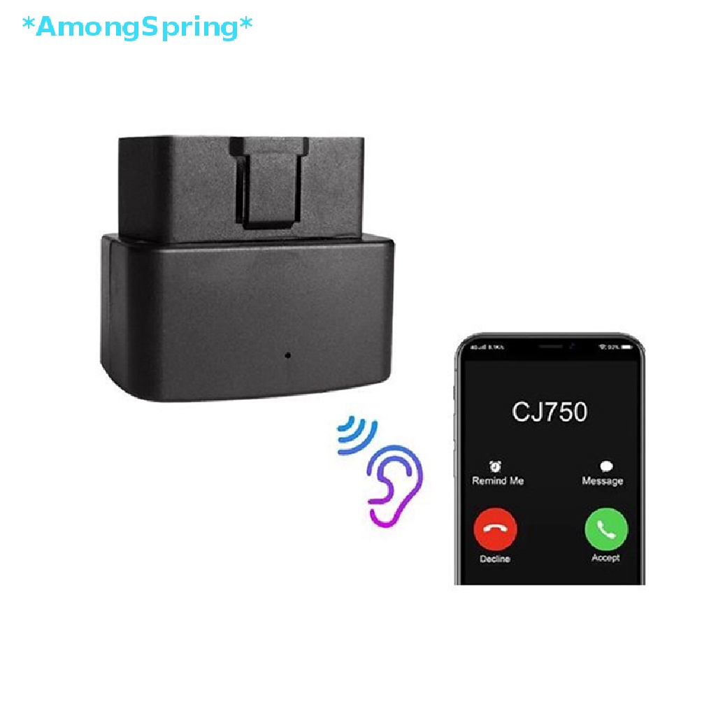 AmongSpring> Car Tracking Relay GPS Tracker Antitheft Real Time Device