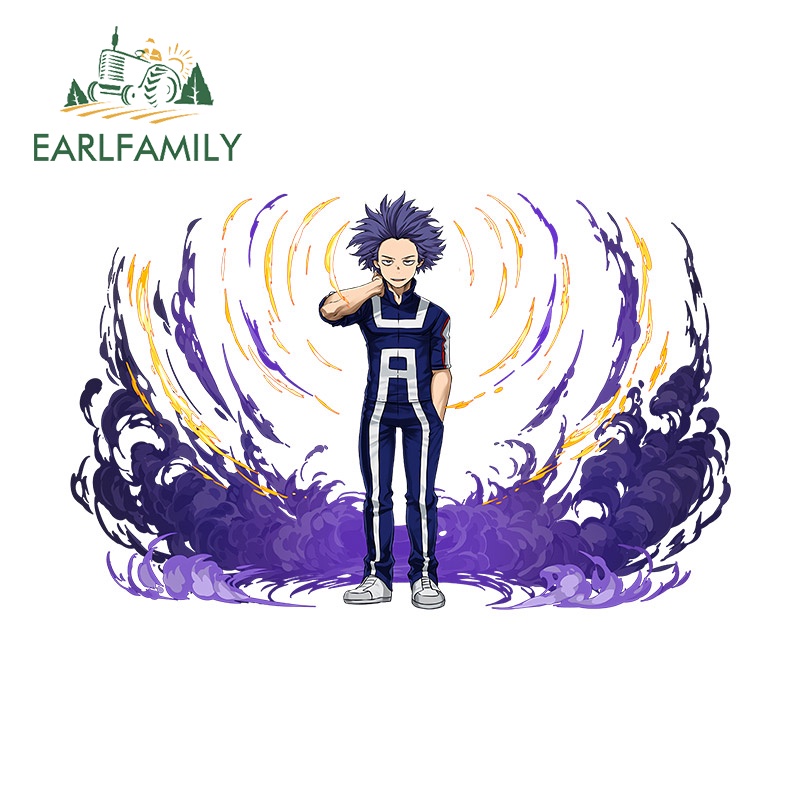 EARLFAMILY 13cm x 8.3cm for My Hero Academia Shinso Hitoshi Skill ...