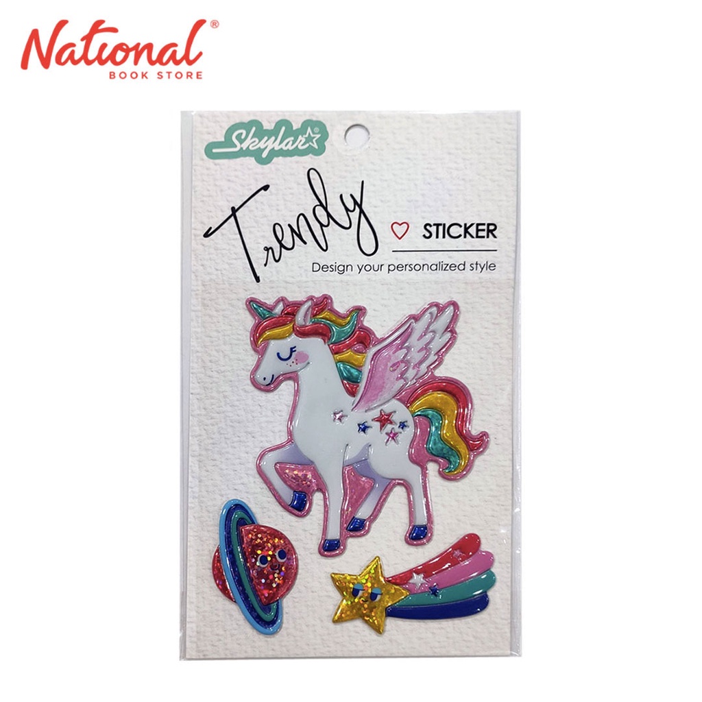 Skylar Sticker PS003 Unicorn - Arts & Crafts Supplies | Shopee Philippines