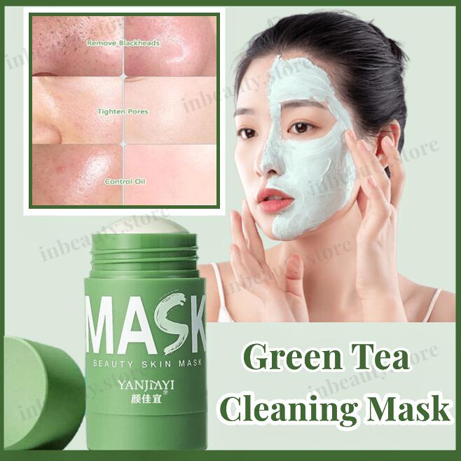 Green Tea Mask remove blackheads Acne Cleansing Beauty Skin ...