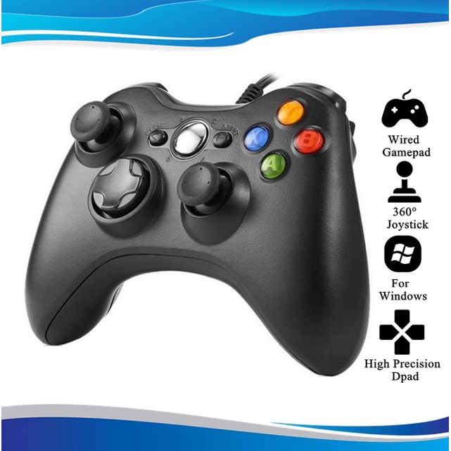 Xbox 360 Wired Gaming Controller For Xbox 360 & Pc | Shopee Philippines