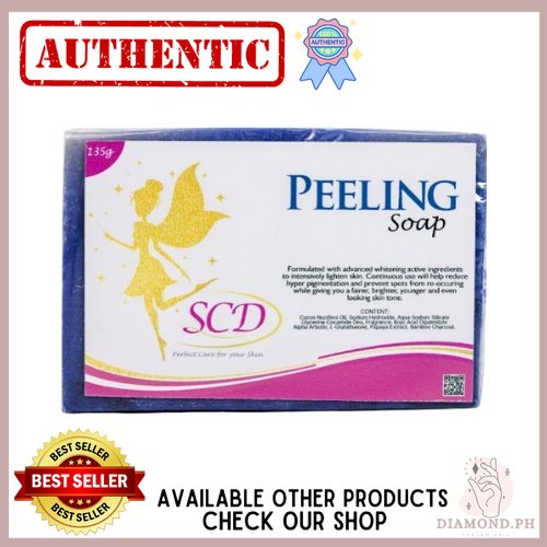 SCD Peeling Soap Whitening Soap 135g | Shopee Philippines