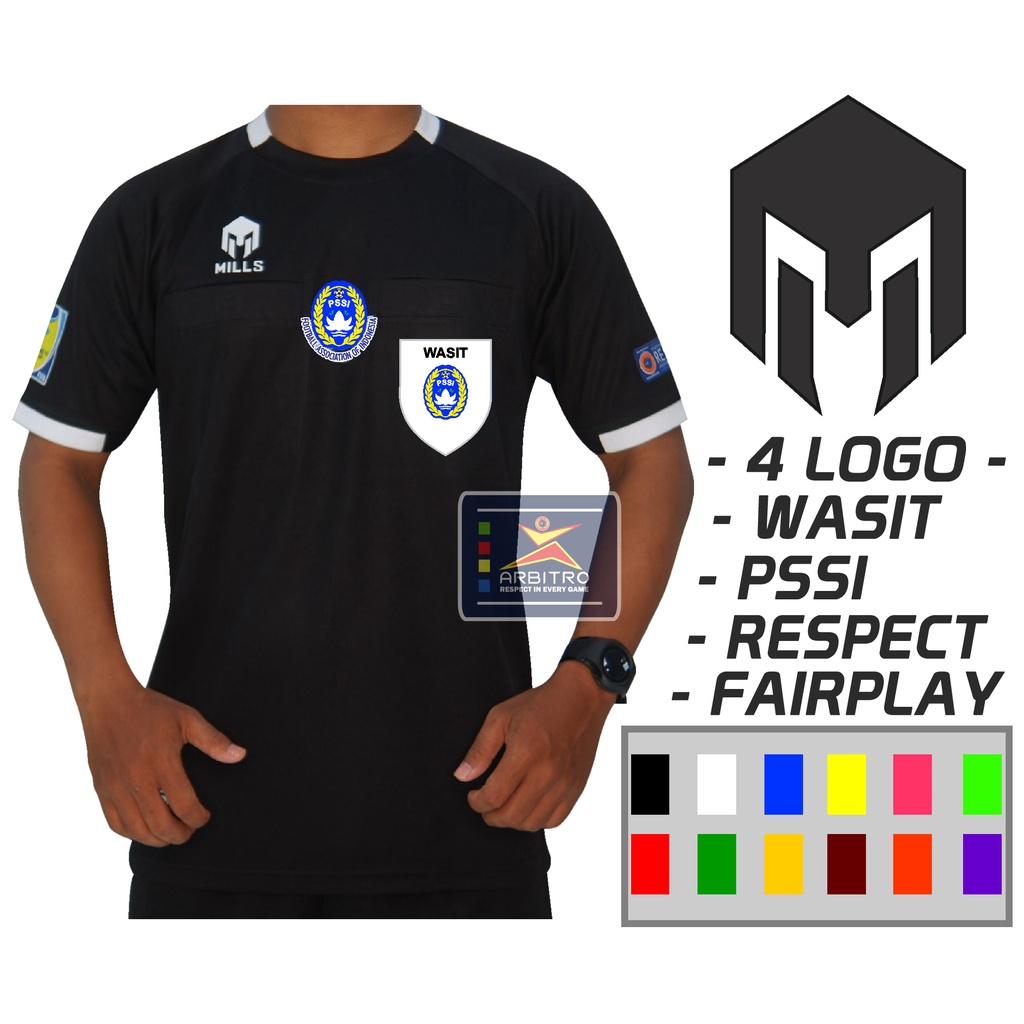 Mils Bri Liga 1 2023 Referee Shirt Full Logo Shopee Philippines 5864