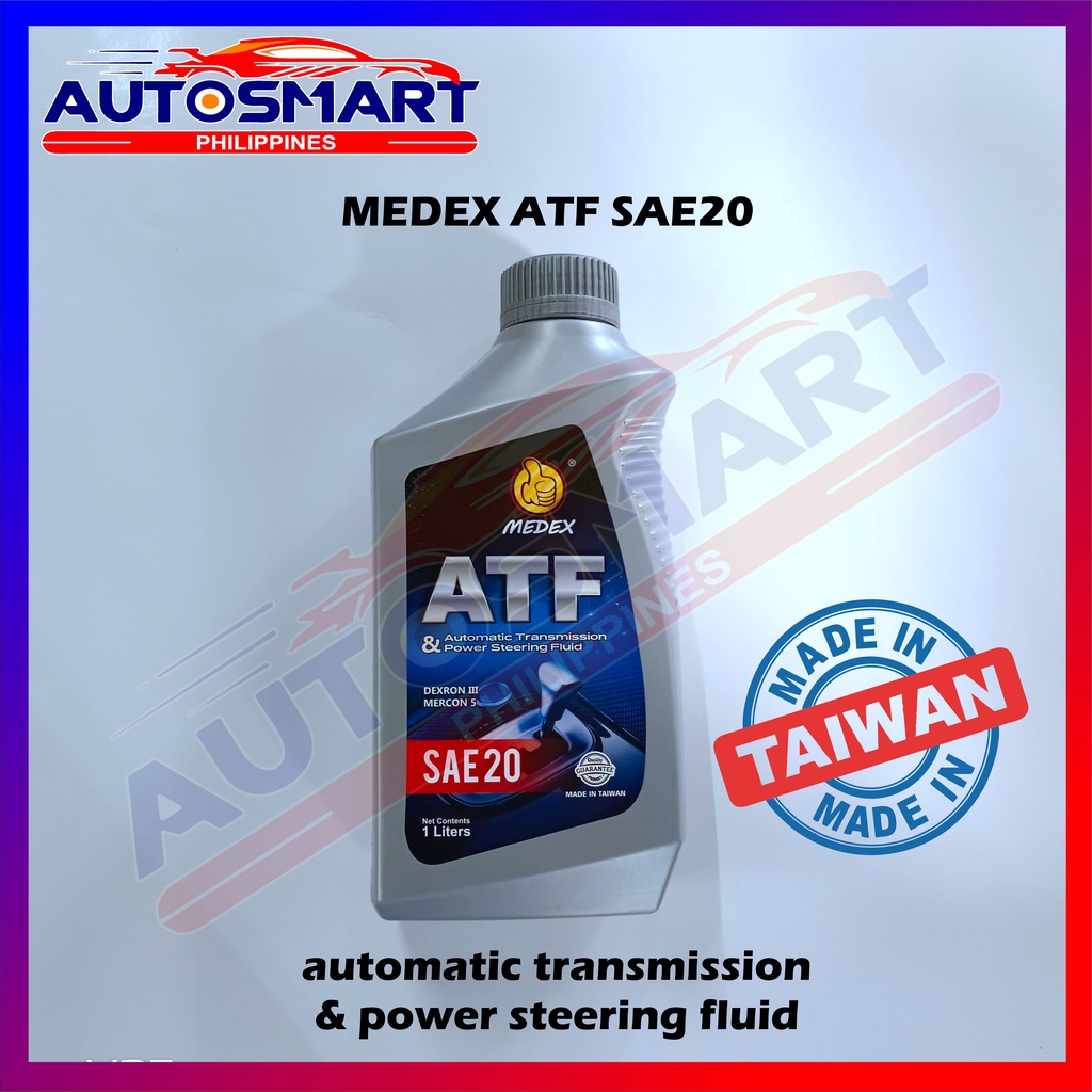 Medex ATF automatic transmission & power steering Fluid SAE20 1 Liters Shopee Philippines