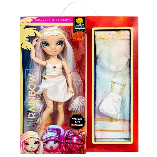 Rainbow High Pacific Coast Margot De Perla- Opal (Iridescent White - Main Image