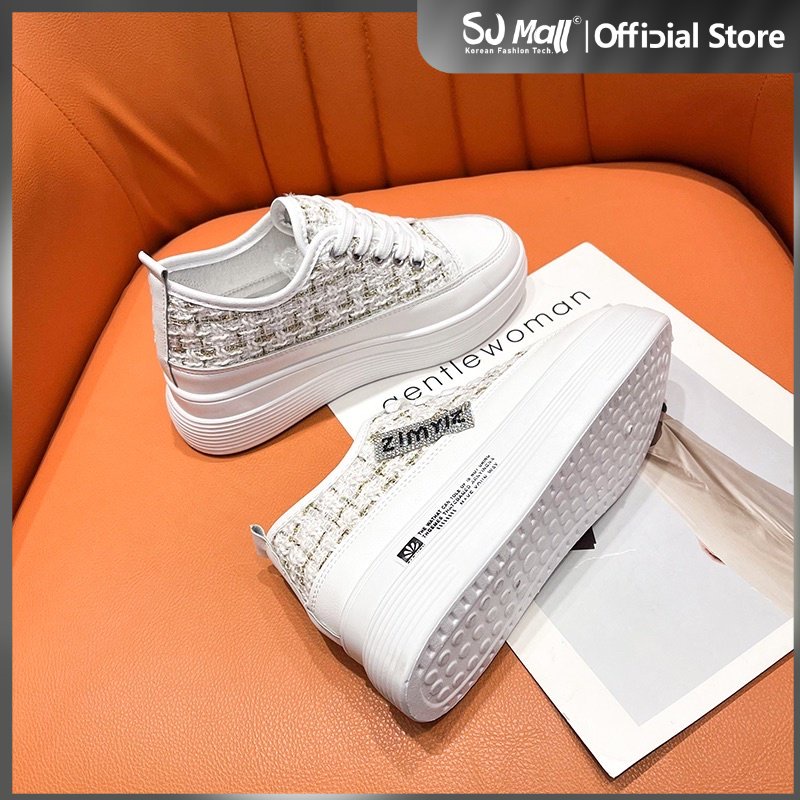 Korean Fashion High Cut White Shoe For Girls | Shopee Philippines