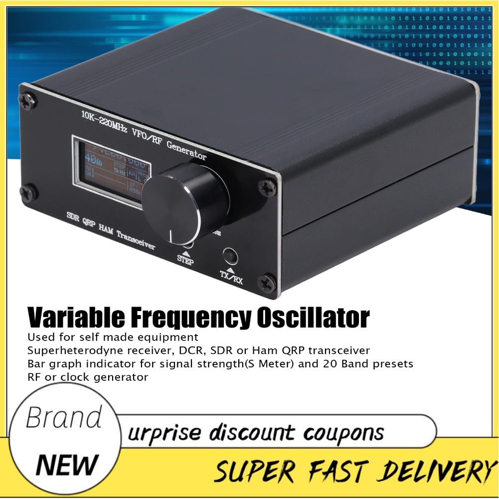 SDR QRP HF Transceiver HAM Variabele Frequentie