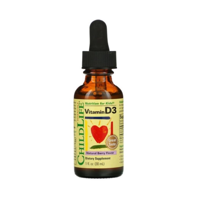 Childlife, Vitamin D3, Natural Berry, 1 fl oz (30 ml) | Shopee Philippines