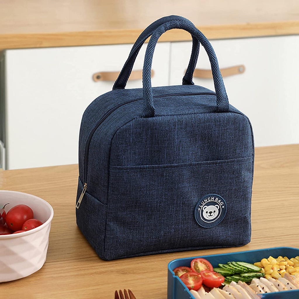 Japanese Luxury Lunch Bag, Small Lightweight Lunch Bag, Cool Bag,  Insulated Bag for Work & School