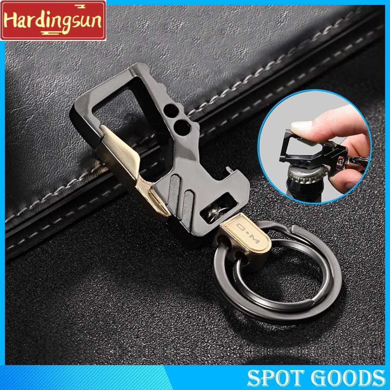 Hardingsun Multifunction keychains car key holder keychain ring motor ...