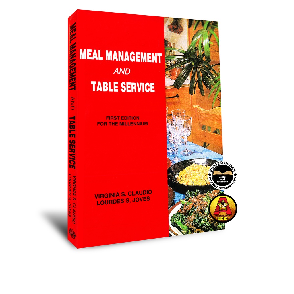 AUTHENTIC Meal Management and Table Service First Edition for the ...