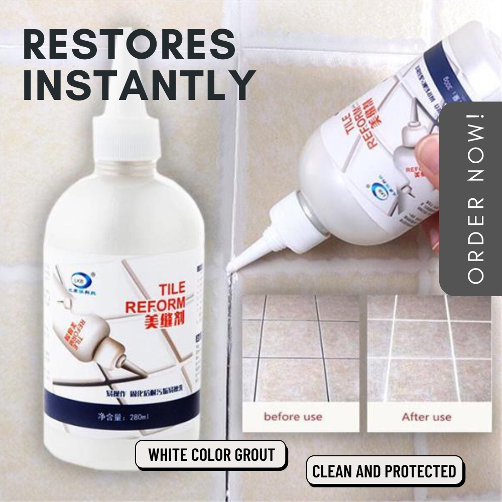 280ml Tile Reform Refill Agent Floor Tiles Epoxy Grouts Sealer ...