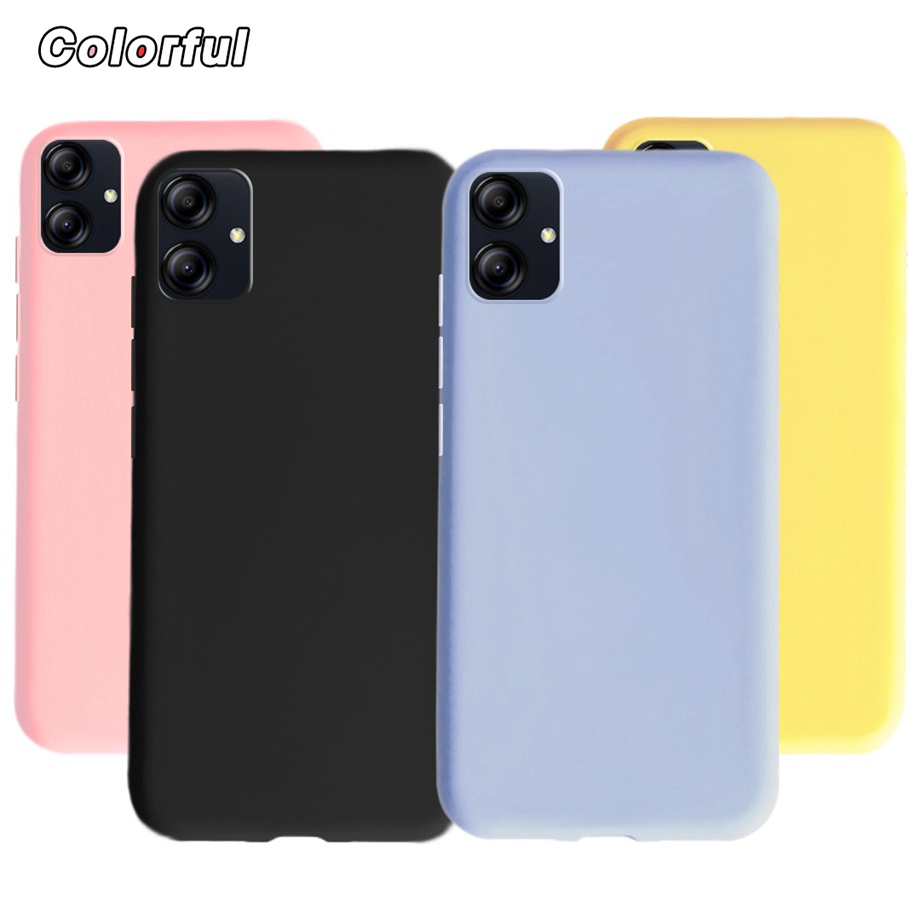 Samsung Galaxy A04e Matte Case SM-A042F SM-A042M Jelly Soft Casing ...