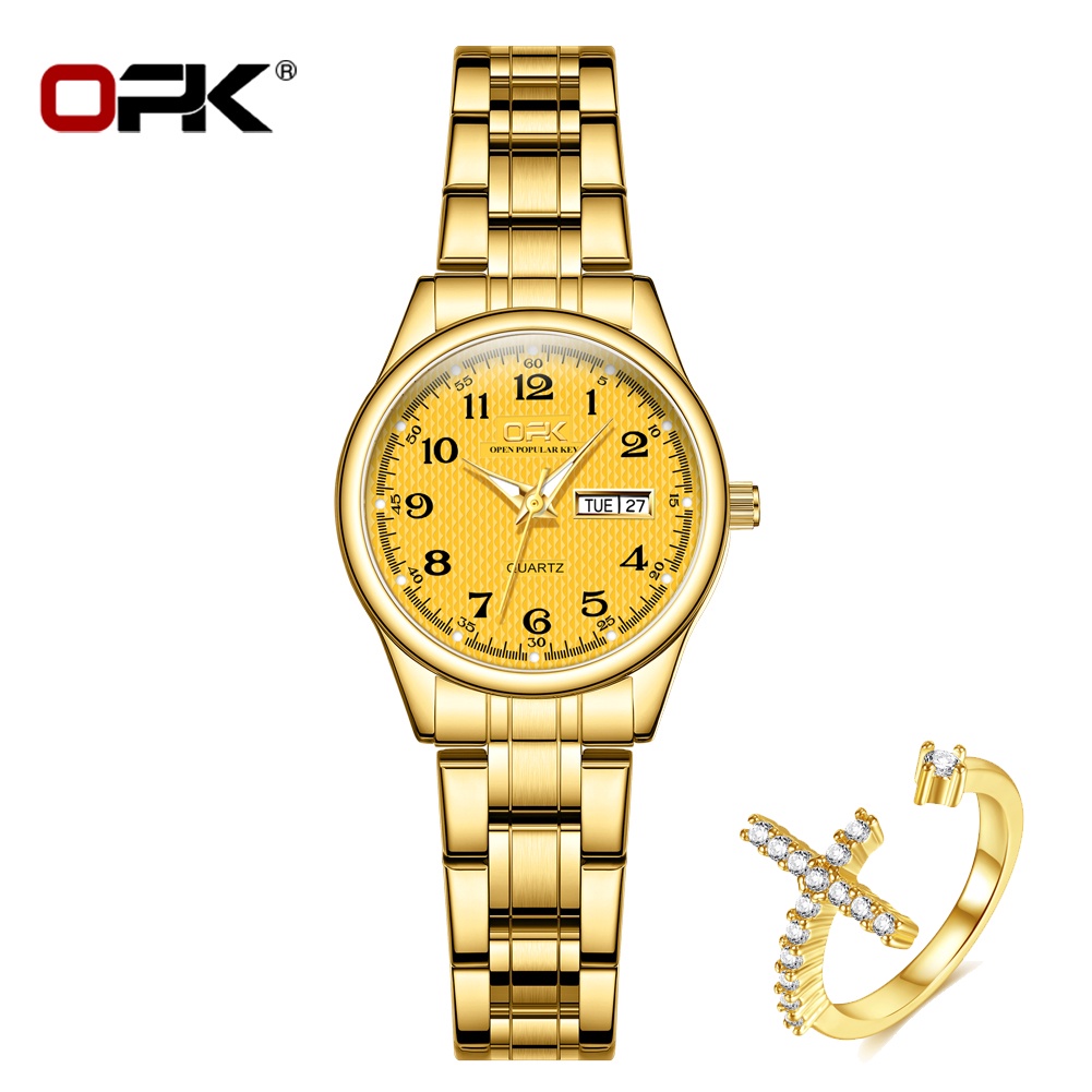 OPK Watch for Women With Box Original Waterproof Stainless Steel Relo ...