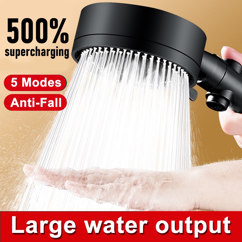 Shower Head High Pressure With Hose Upgrade Water Outlet Hole Will Not