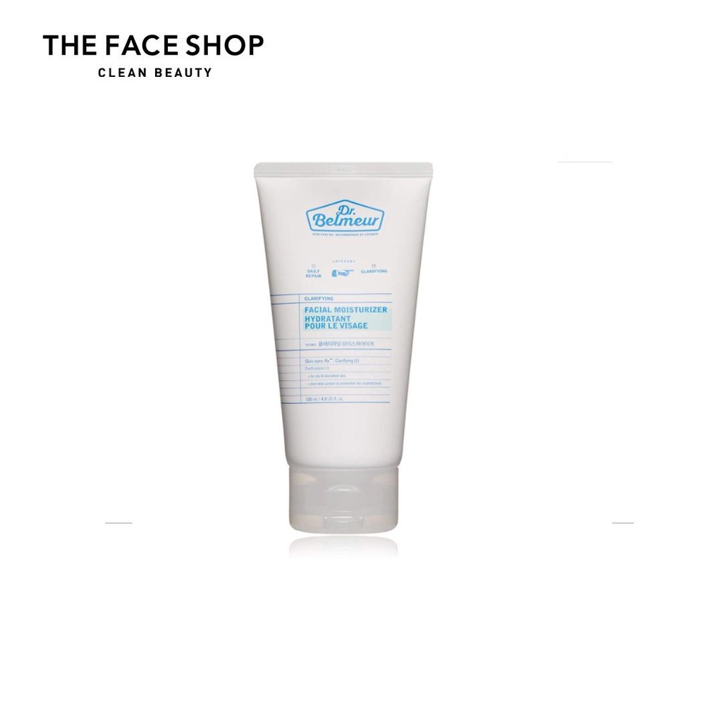The Face Shop Dr.Belmeur Clarifying Facial Moisturizer Shopee Philippines