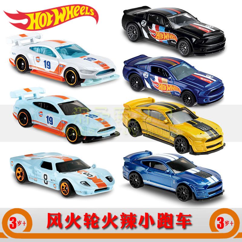 Hot Wheels Small Sports Car Bay Petroleum Ford GT40 Mustang Shelby