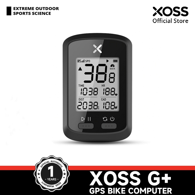 Xoss g+ shop speedometer