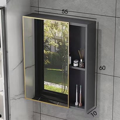【60*44cm】Bathroom cabinet with mirror vanity cabinet bathroom Cabinet ...