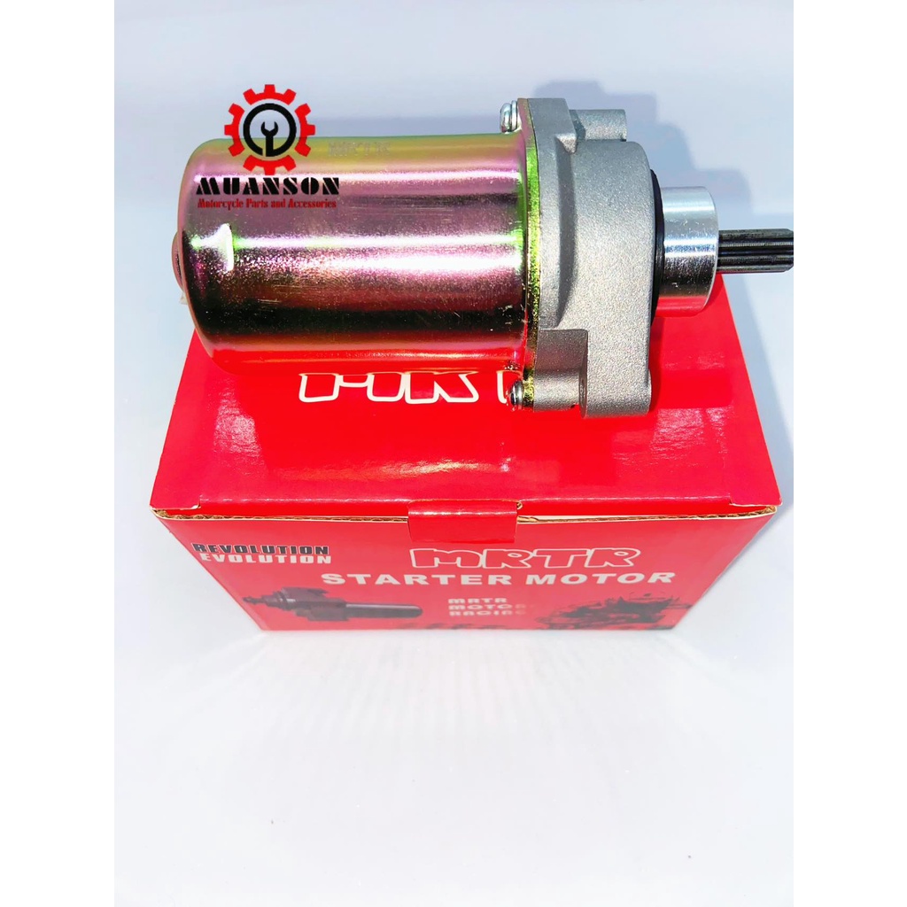 MOTORCYCLES MRTR SMASH110/RAIDER J 110 STARTER MOTOR assy | Shopee ...