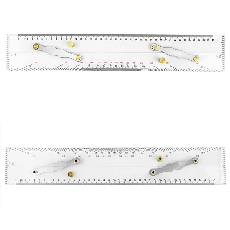 Marine Parallel Ruler Clear Scales, Mapping Points to Pull Parallel ...