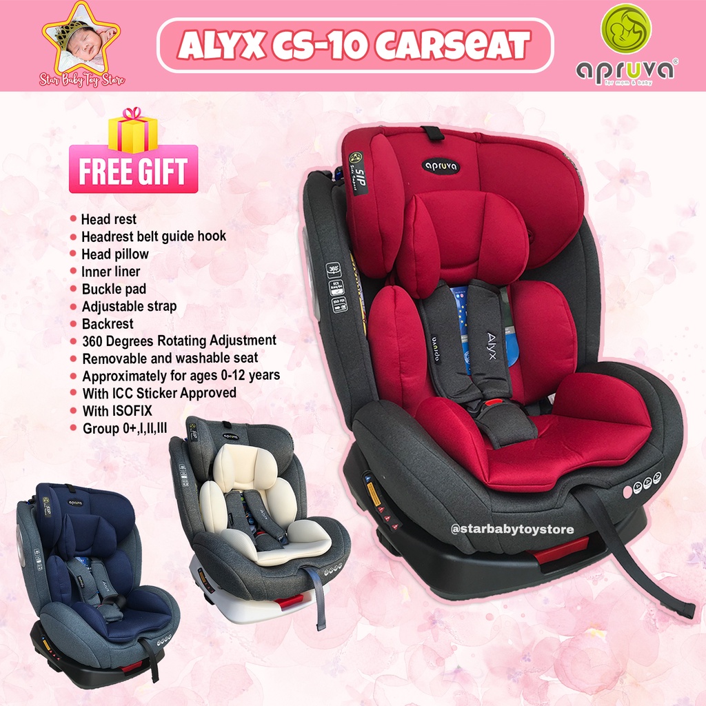 Apruva booster 2024 car seat