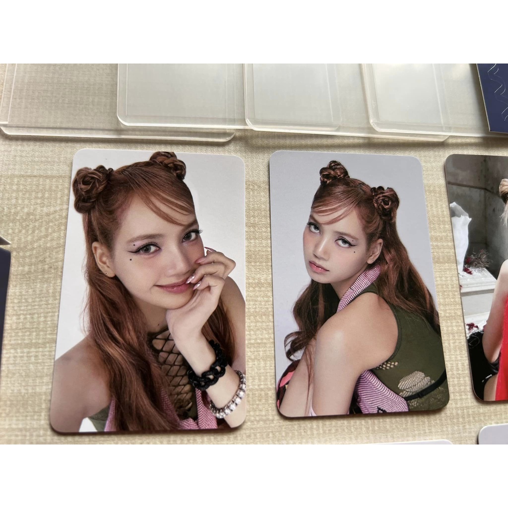 Blackpink Bornpink Photo Card Top Loader Kit Photocards Tingi