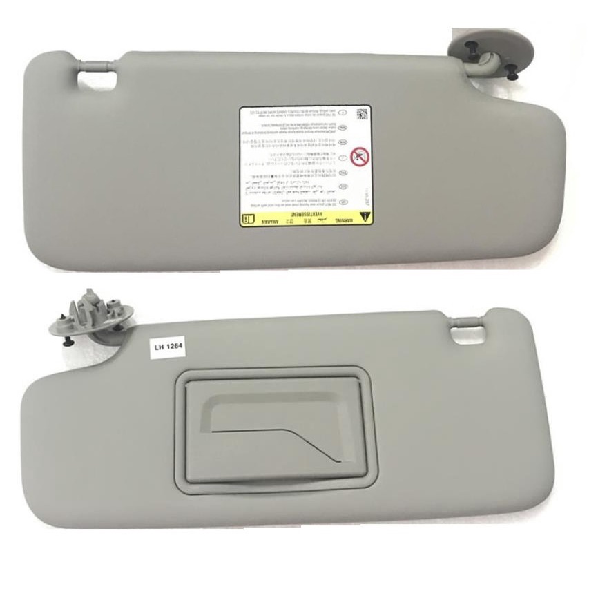 Overhead Console Interior Sunvisor With Mirror Front visor assembly For ...