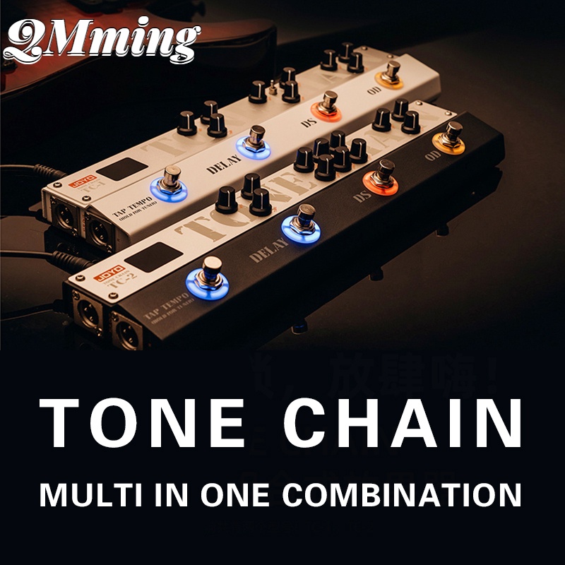 Joyo tone chain Electric Guitar Pedal Overdrive Looper Loop Station