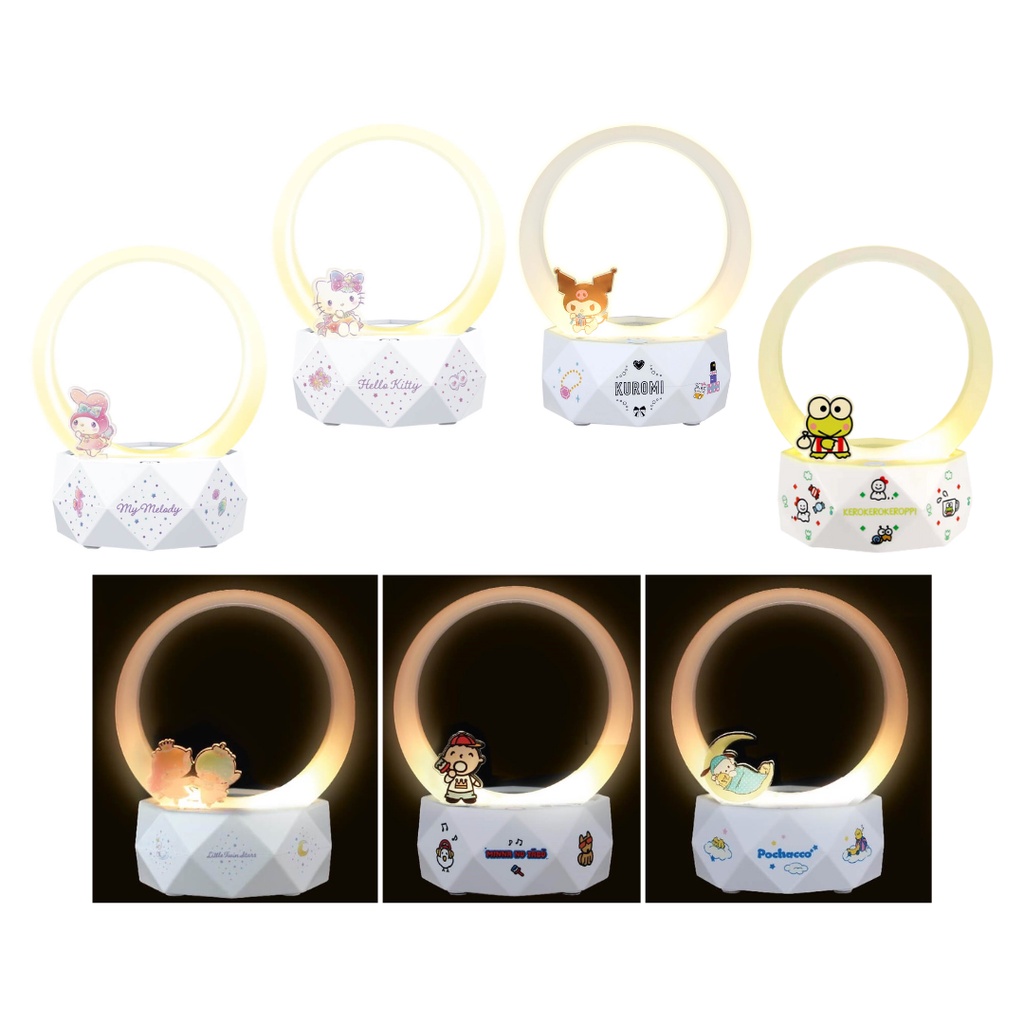 Hello Kitty Pochacco Sanrio LED Lamp w/ Bluetooth Speakers | Shopee ...
