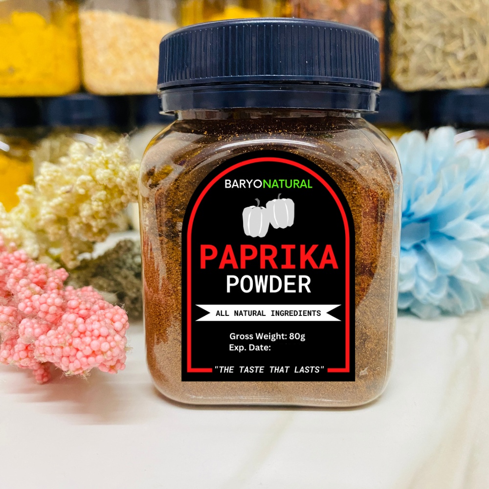 Paprika Powder 80g_All natural herbs and spices Premium quality from