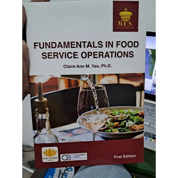 Fundamentals in Food Service Operations 2022 Edition Rex Shopee
