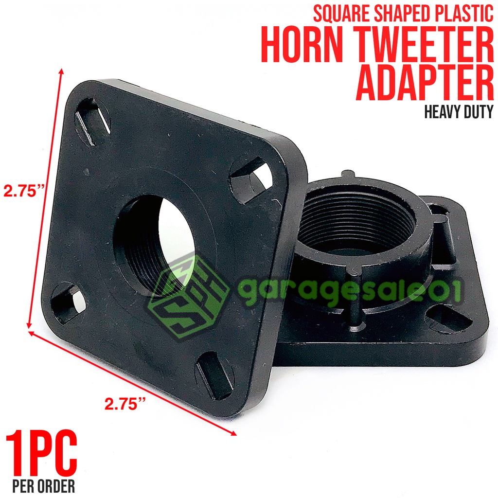 NEW Plastic Horn Tweeter Adaptor Adapter Square Shape Heavy Duty ...