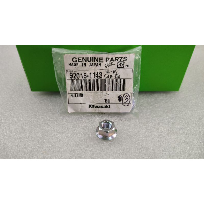 92015-1143 Nut Flange 8mm(1pc) Genuine | Shopee Philippines