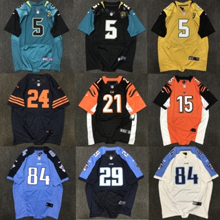 NFL Jersey American Football European Rugby Half-Sleeve Men Women Hip-Hop T- Shirt Street Dance Mid-Length Large Size Har