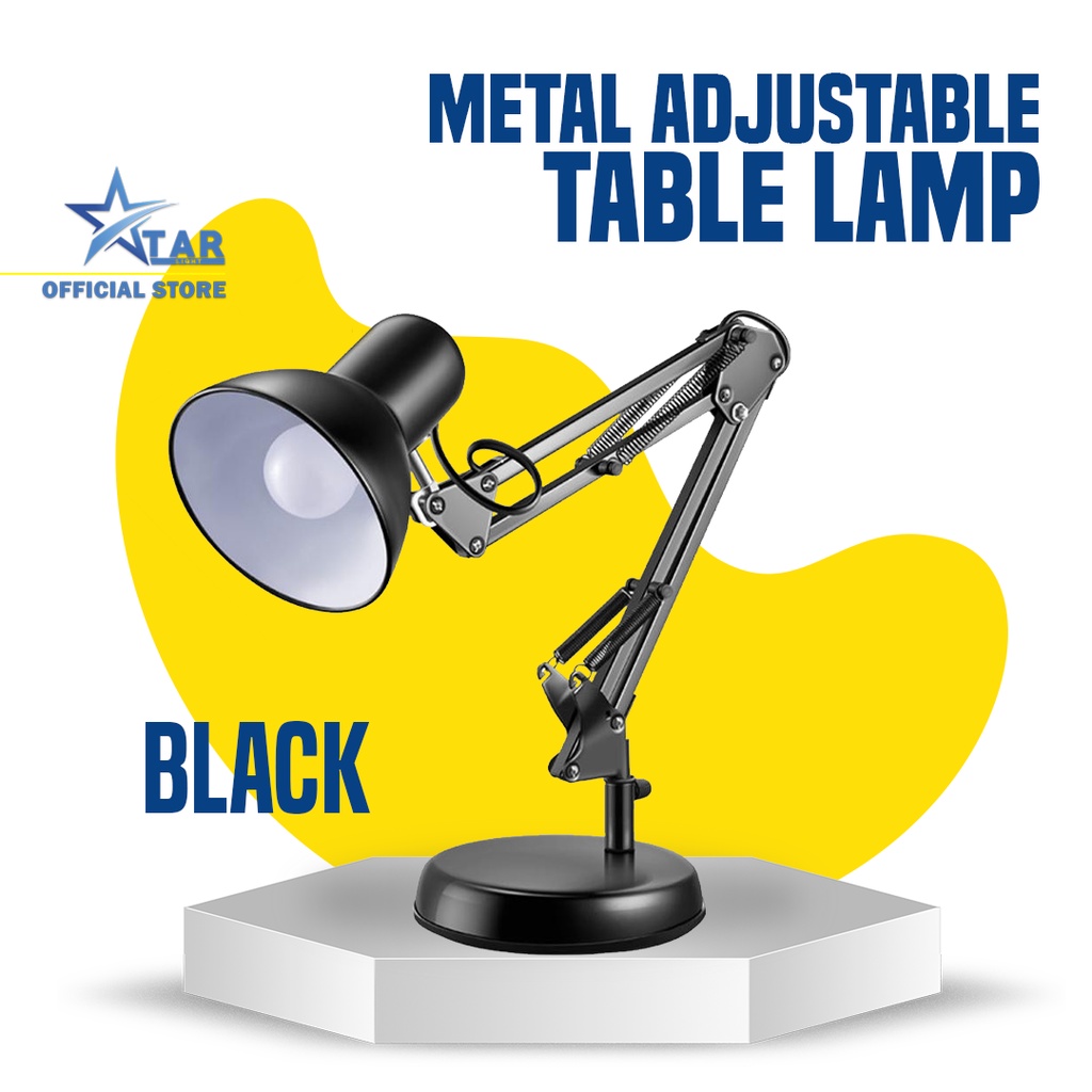 Metal Adjustable Arm Work Desk Lamp Table Lamp Study Table Lamp Room