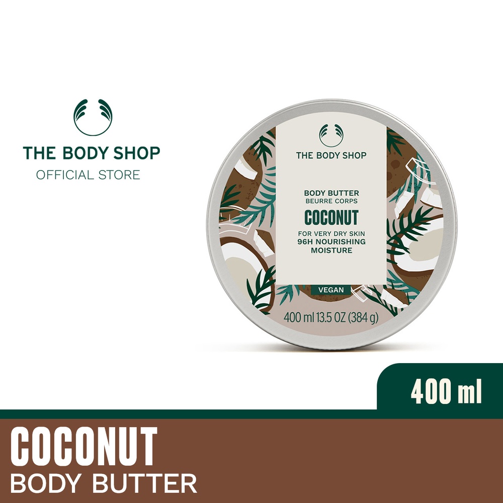 The Body Shop Coconut Body Butter (400ml) Shopee Philippines