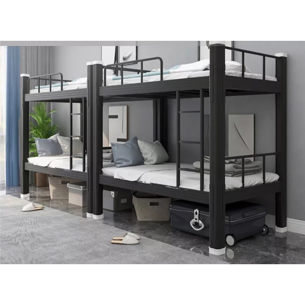Upper and lower Bunk iron Frame bed,Doble Deck bed Shopee Philippines