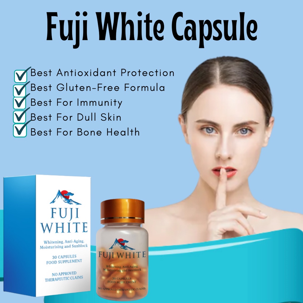 Fuji White Capsule (30pcs.) Anti Aging Capsule Shopee Philippines