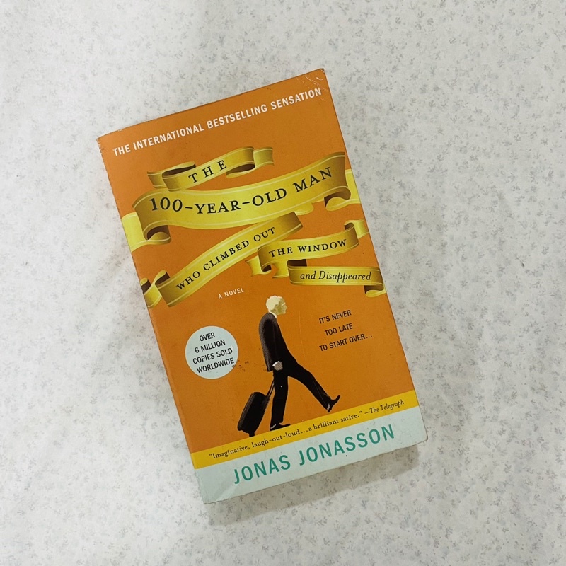 The 100YearOld Man by Jonas Jonasson Shopee Philippines