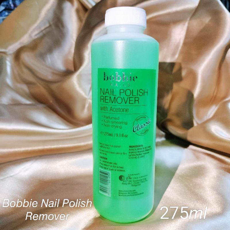 520ml & 275ml Bobbie Green acetone Classic CUTICLE REMOVER CUTICLE