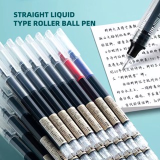 Gel Pen 0.35MM Black/Blue/Red Ink Refill Transparent Rod for Handle Marker  Pens School Office Signature Writing Stationary