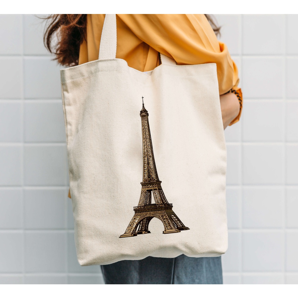 Canvas tote bag shopee sale