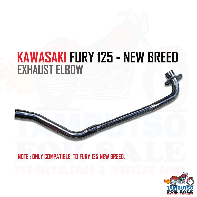 Kawasaki fury 125 on sale exhaust pipe