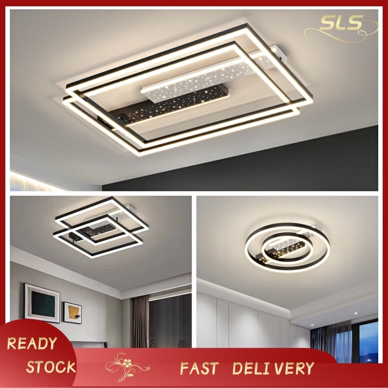 【STAR】Modern Ceiling lights for living room Bedroom lamp LED 3 color ...
