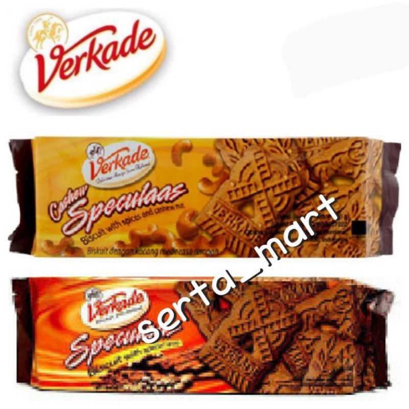 Verkade Speculaas Biscuit With Spices/Cashew Nut 200gr Biscuit