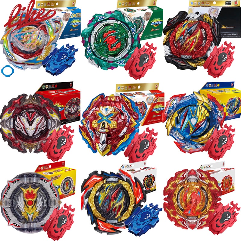 DB Beyblade Burst Box Set with B-88 LR Two Way String Launcher Metal ...